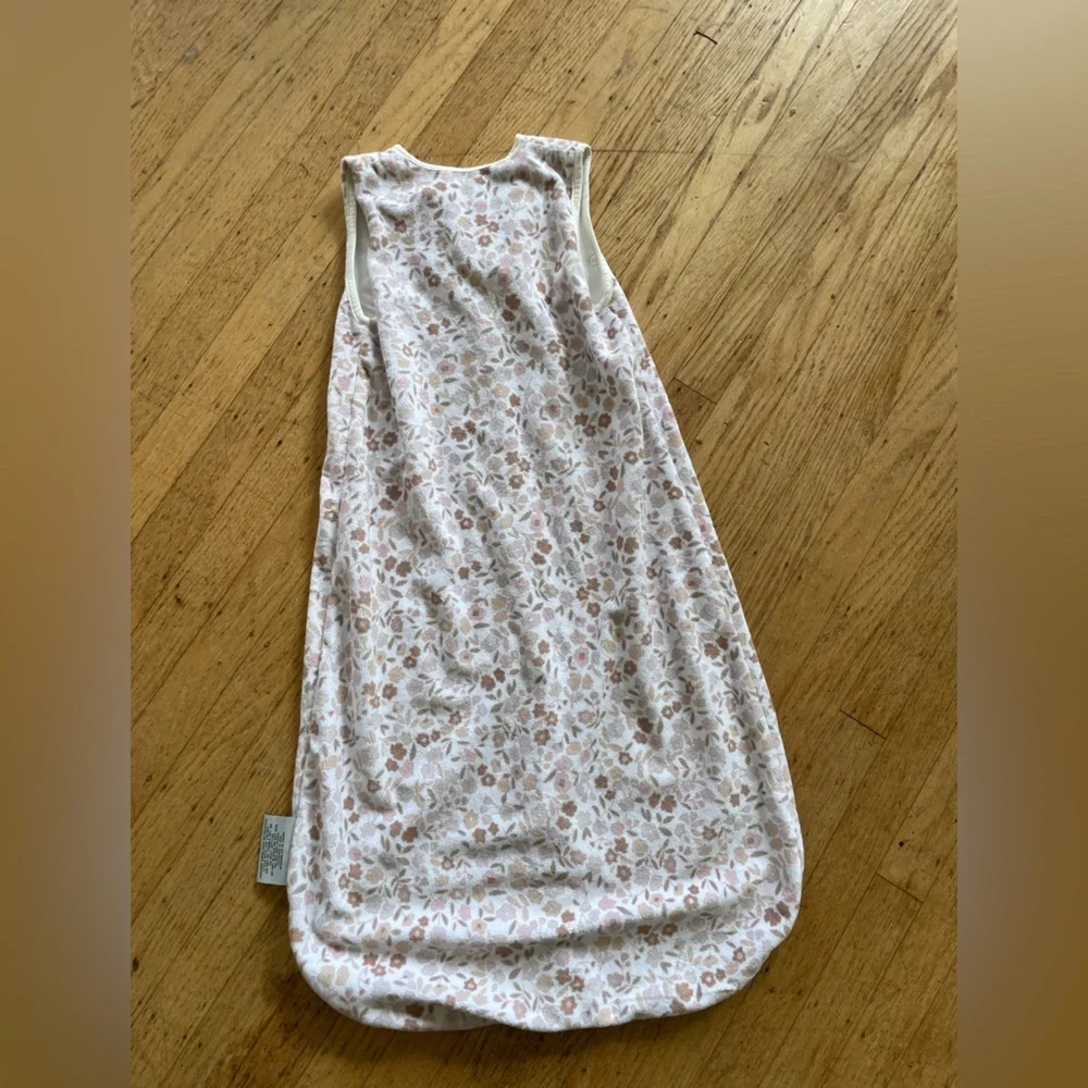 Minky Couture floral sleep sack
